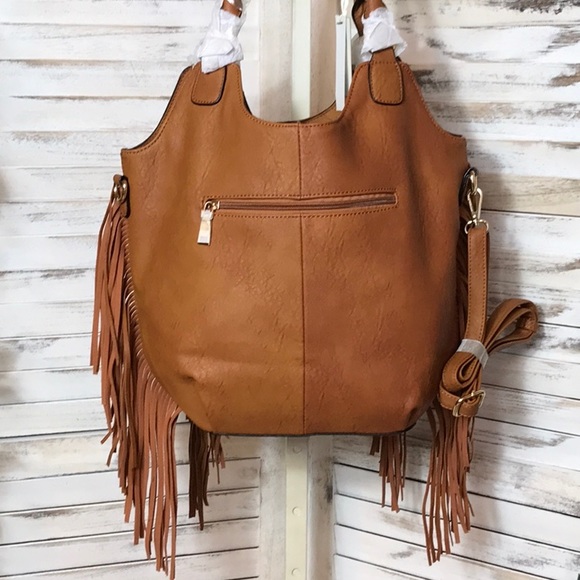 LARGE SOFT FAUX LEATHER BAG - Picture 4 of 8